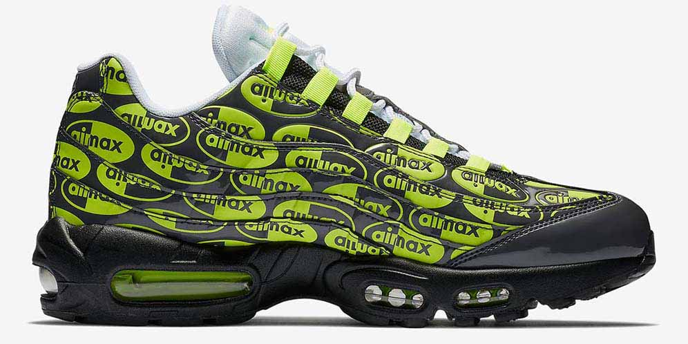 Nike Air Max 95 'All Over Print' dalam Tiga Warna Berbeda